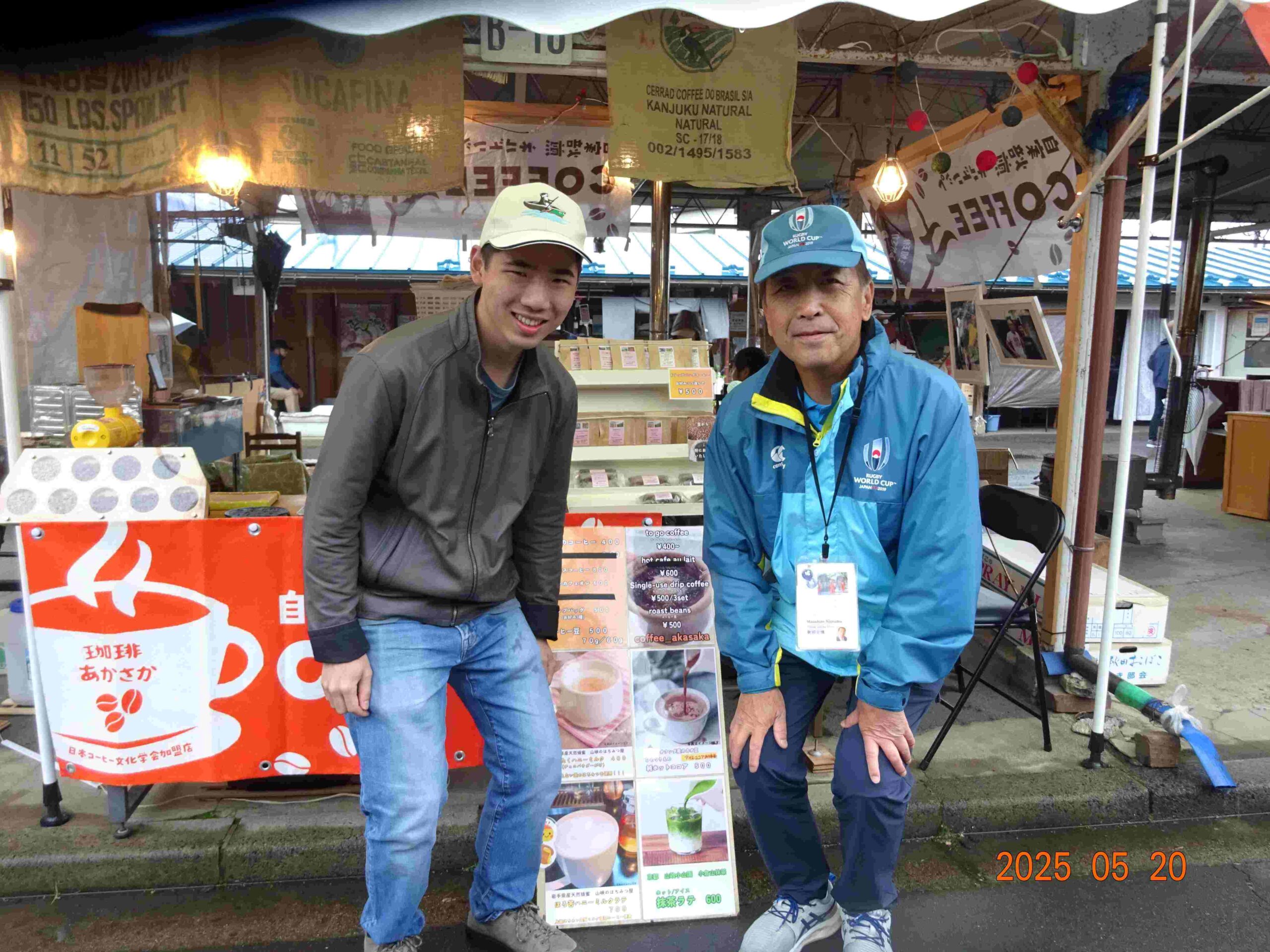 テキサス州のTrace Hamadaさんと盛岡市内を楽しみました。（２０２５年５月２０日（火））その１